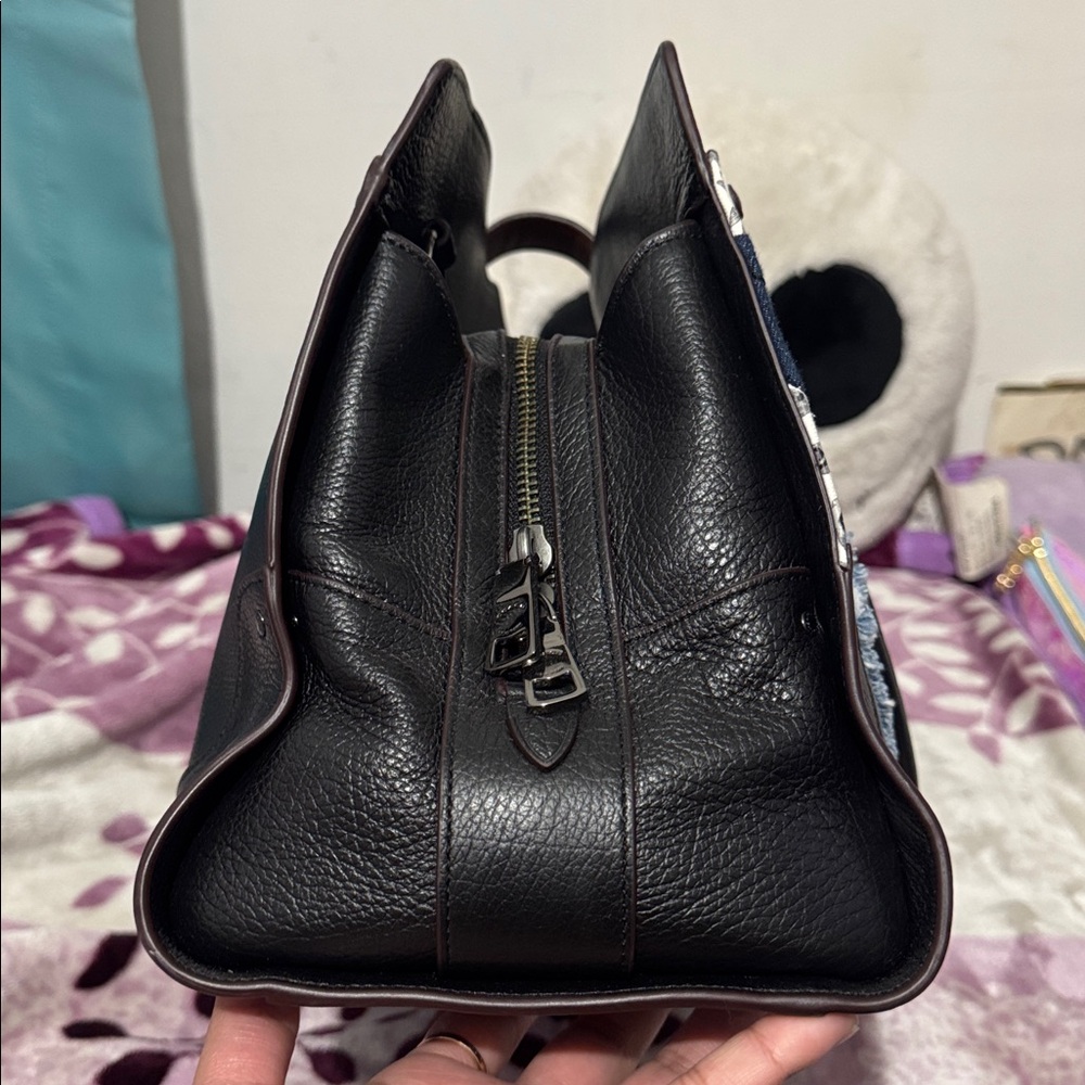 Coach Mercer 30 in canyon Quilt Denim - Picture 6 of 17